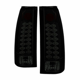 Spyder For GMC V3500 1988-1991 LED Tail Lights Pair Black Smoke ALT-YD-CCK88-LED-BSM | 5077981