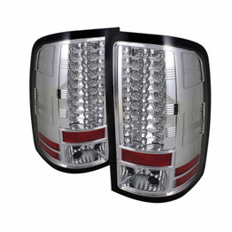 Spyder For GMC Sierra 2500/3500 HD 2007-2014 LED Tail Lights Pair Chrome | 5014931