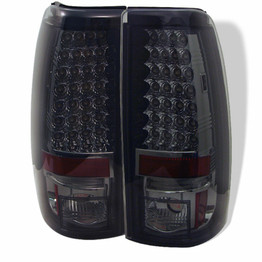 Spyder For GMC Sierra 1500 / 2500 HD 2001-2006 LED Tail Lights Pair Smoke | 5002082
