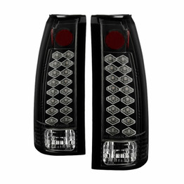 Spyder For Chevy R2500/R3500 1989-1991 LED Tail Lights Black ALT-YD-CCK88-LED-BK | (TLX-spy5001351-CL360A72)