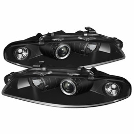 Spyder For Mitsubishi Eclipse 1997-1999 Projector Headlights Pair | LED Halo Black | 5011473