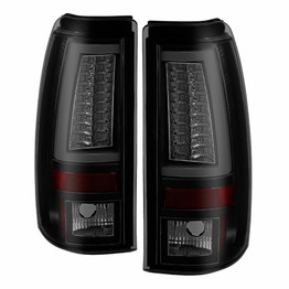 Spyder For Chevy Silverado 1500/2500 03-07 Tail Lights Pair LED Black Smoke Version 2 | 5083272