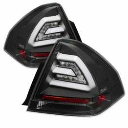 Spyder For Chevy Impala 2006-2013 Tail Lights Pair LED Black ALT-YD-CHIP06-LED-BK | 5076380