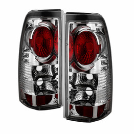 Spyder For GMC Sierra 1500/2500 HD 2001-2006 Euro Tail Lights Chrome | (TLX-spy5001993-CL360A75)