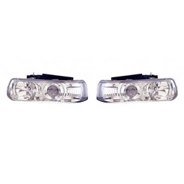 CarLights360: For 2000 Chevy Tahoe Head Light Assembly - Replacement for GM2505108 (CLX-M1-334-1119PXAS-CL360A4)