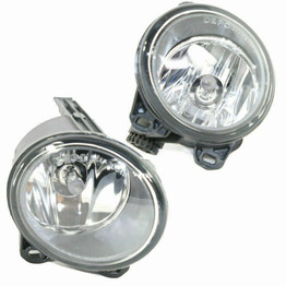 For BMW X5 Fog Light Assembly 2003 04 05 2006 Driver and Passenger Side Pair / Set | BM2592121 + BM2593121 | 63176920885 + 63176920886 (PLX-M0-USA-B107522-CL360A70)