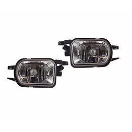 CarLights360: For 2005 2006 2007 Mercedes-Benz C32 AMG Fog Light Assembly w/Bulbs (CLX-M1-439-2013L-AQ-CL360A3-PARENT1)