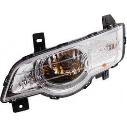 CarLights360: For 2009 2010 2011 2012 Chevy Traverse Front Signal/Corner Light Assembly w/Bulbs - DOT Certified (CLX-M1-334-1612L-AF-CL360A1-PARENT1)