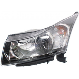 CarLights360: For 2016 Chevy Cruze Limited Headlight Assembly w/Bulbs Black Housing DOT Certified (CLX-M1-334-1162L-AFN2-CL360A2-PARENT1)
