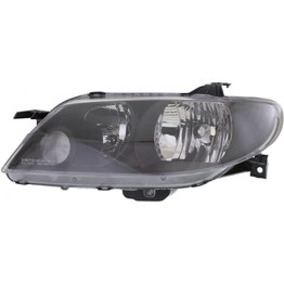 CarLights360: For 2001 2002 2003 Mazda Protege Headlight Assembly Black Housing (CLX-M1-315-1127L-US2-CL360A1-PARENT1)