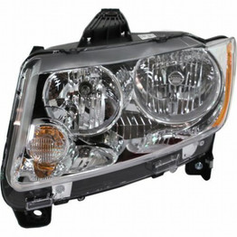 CarLights360: For 2011 2012 2013 Jeep Compass Headlight Assembly w/ Bulbs DOT Certified (CLX-M1-332-1190L-AFN-CL360A1-PARENT1)