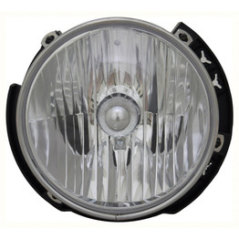 CarLights360: For 2007-2017 Jeep Wrangler Headlight Assembly w/ Bulbs DOT Certified (CLX-M1-332-1181L-AF-CL360A1-PARENT1)
