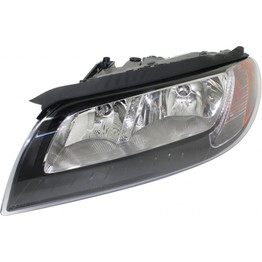 CarLights360: For 2007 Volvo S80 Headlight Assembly w/ Bulbs Black Housing (CLX-M1-372-1116L-AS2-CL360A1-PARENT1)