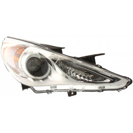 CarLights360: Fits 2011 12 13 2014 Hyundai Sonata Headlight Assembly DOT Certified w/ Bulbs (Vehicle Trim: GLS) (CLX-M0-20-9150-00-1-CL360A1-PARENT1)