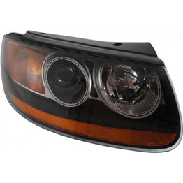 CarLights360: For 2010 2011 Hyundai Santa Fe Headlight Assembly w/ Amber Reflector DOT Certified (CLX-M0-20-12364-00-1-CL360A1-PARENT1)