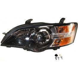 CarLights360: For 2005 Subaru Legacy Headlight Assembly w/ Bulbs Black Housing CAPA Certified (CLX-M1-319-1113L-AC2-CL360A1-PARENT1)