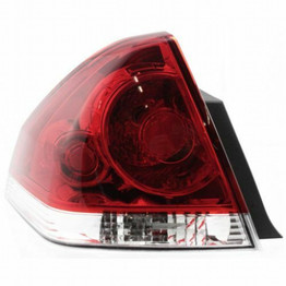 CarLights360: For 2006-2013 Chevy Impala Tail Light Assembly w/ Bulbs DOT Certified (CLX-M1-334-1923L-AF-CL360A1-PARENT1)