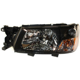 CarLights360: For 2003 2004 Subaru Forester Headlight Assembly w/ Bulbs CAPA Certified (CLX-M1-319-1110L-ACD-CL360A1-PARENT1)