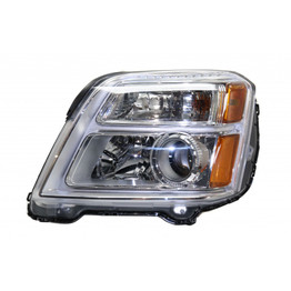 CarLights360: For 2016 2017 GMC TERRAIN Headlight Assembly Chrome w/Bulbs DOT Certified (CLX-M1-334-1161L-AFN1-CL360A1-PARENT1)