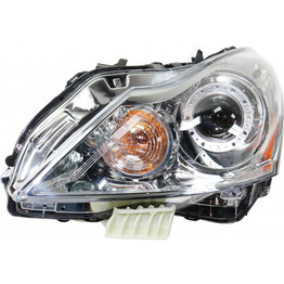 CarLights360: For 2010 2011 2012 2013 Infiniti G37 Headlight Assembly w/Bulbs HID Type (CLX-M1-324-1104L-ASH7-CL360A2-PARENT1)