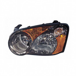 CarLights360: For 2005 Subaru Impreza Headlight Assembly w/ Bulbs Black Housing CAPA Certified (CLX-M1-319-1116L-AC2-CL360A1-PARENT1)