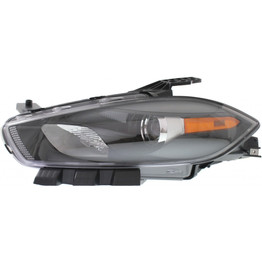 For Dodge Dart Headlight Assembly 2013 2014 2015 Halogen Black Trim (CLX-M0-334-1136L-AS2-CL360A50-PARENT1)