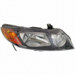 CarLights360: For 2006 2007 2008 Honda Civic Headlight Assembly DOT Certified (Vehicle Trim: Sedan) (CLX-M0-20-6734-01-1-CL360A1-PARENT1)