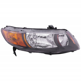 CarLights360: For 2006 07 08 2009 Honda Civic Headlight Assembly DOT Certified (Vehicle Trim: Si) (CLX-M0-20-6736-81-1-CL360A1-PARENT1)