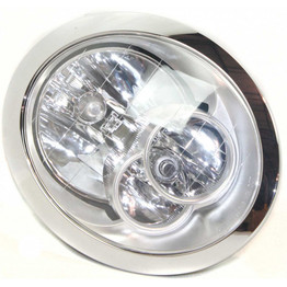 CarLights360: For 2005 2006 Mini Cooper Headlight Assembly w/ Bulbs Halogen Type (Vehicle Trim: Models w/ Halogen Headlamps, w/o Headlight washer) (CLX-M0-20-6738-00-CL360A2-PARENT1)