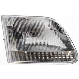 CarLights360: For 2001 2002 2003 Ford F-250 Headlight Assembly DOT Certified W/o Bracket w/Bulbs (Vehicle Trim: XL; LIGHT DUTY ; XLT; LIGHT DUTY) (CLX-M0-20-3520-80-1-CL360A5-PARENT1)