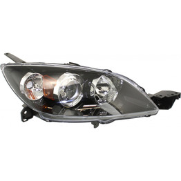 CarLights360: For 2007 2008 2009 Mazda 3 Headlight Assembly DOT Certified Halogen (Vehicle Trim: Hatchback; w/o Turbo) (CLX-M0-20-6698-01-1-CL360A1-PARENT1)