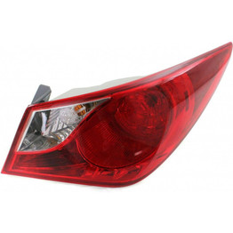CarLights360: For 2011 12 13 2014 Hyundai Sonata Tail Light Assembly DOT Certified w/Bulbs (CLX-M0-11-6348-00-1-CL360A1-PARENT1)