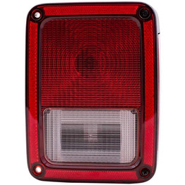CarLights360: For 2018 Jeep Wrangler JK Tail Light Assembly DOT Certified w/ Bulbs (CLX-M0-11-6300-00-1-CL360A1-PARENT1)