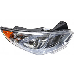 CarLights360: For 2011 12 13 14 2015 Hyundai Sonata Headlight Assembly DOT Certified w/ Bulbs Halogen Type (Vehicle Trim: Hybrid) (CLX-M0-20-9690-00-1-CL360A2-PARENT1)