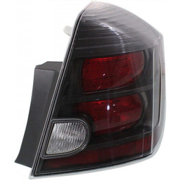 CarLights360: For 2010 2011 2012 Nissan Sentra Tail Light Assembly DOT Certified w/Bulbs (Trim: Emotion Luxury Premium SE-R Spec V SE-R SR) (CLX-M0-11-6388-90-1-CL360A3-PARENT1)
