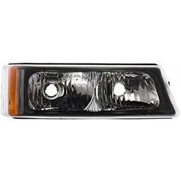 CarLights360: For 2002 03 04 05 2006 Chevy Avalanche 1500 Turn Signal / Parking Light Assembly Left CAPA Certified Type 2 Trim: w/o Body Cladding (CLX-M0-18-5898-01-9-CL360A1-PARENT1)