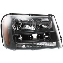 CarLights360: For 2006 2007 Chevy Trailblazer Headlight Assembly CAPA Certified w/Bulbs Vehicle Trim: LS (CLX-M0-20-6288-00-9-CL360A1-PARENT1)