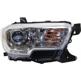CarLights360: For 2016 2017 2018 Toyota Tacoma Headlight Assembly DOT Certified w/ Bulbs (Vehicle Trim: Base ; SR) (CLX-M0-20-9750-00-1-CL360A1-PARENT1)
