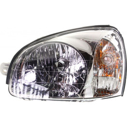 CarLights360: For 2003 04 05 2006 Hyundai Santa Fe Head Light Assembly w/ Bulbs DOT Certified (CLX-M1-320-1121L-AFN-CL360A1-PARENT1)