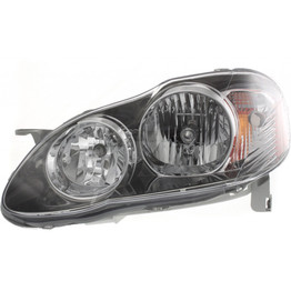 CarLights360: For 2005 06 07 2008 Toyota Corolla Headlight Assembly w/ Bulbs Black Housing (CLX-M1-311-1160L-ASN2-CL360A1-PARENT1)