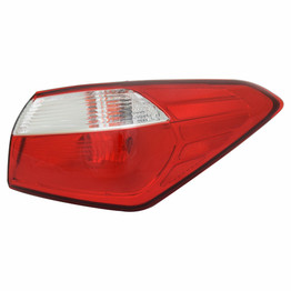 CarLights360: For 2014 2015 2016 Kia Forte Tail Light Assembly DOT Certified w/Bulbs Halogen Type (Vehicle Trim: Sedan) (CLX-M0-11-6604-00-1-CL360A1-PARENT1)