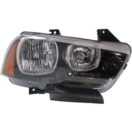 CarLights360: For 2011 2012 2013 2014 Dodge Charger Headlight Assembly DOT Certified w/Bulbs Halogen Type (CLX-M0-20-9200-00-1-CL360A1-PARENT1)