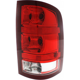 For GMC Sierra 1500 Tail Light Assembly 2008 2009 Passenger Side 1st Design w/ Bulbs DOT Certified For GM2801208 (Vehicle Trim: SL WT) (CLX-M0-11-6223-00-1-CL360A4)