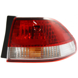 CarLights360: For 2001 2002 Honda Accord Tail Light Assembly (Left)  w/Bulbs (Vehicle Trim: Sedan) (CLX-M0-11-5466-00-CL360A1-PARENT1)