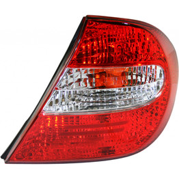 CarLights360: For 2002 2003 2004 Toyota Camry Tail Light Assembly (Left)  DOT Certified w/Bulbs (CLX-M0-11-5604-00-1-CL360A1-PARENT1)
