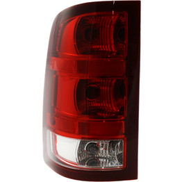 For GMC Sierra 2500 HD Tail Light Assembly 2011 12 13 2014 Driver Side 1st Design DOT Certified GM2800208 (Trim: SLE; SLT; WT; w/o Dual Wheel) (CLX-M0-11-6224-00-1-CL360A7)