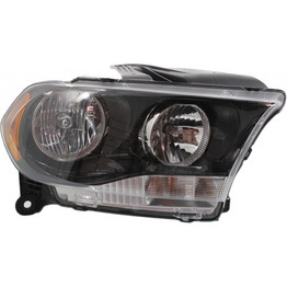 For Dodge Durango Headlight Assembly 2011 2012 2013 | Halogen Type | Black Interior (CLX-M0-USA-REPD100150-CL360A70-PARENT1)