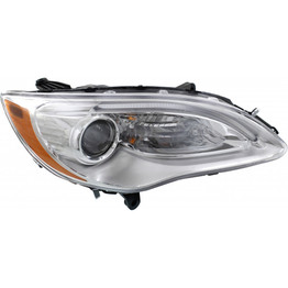 For Chrysler 200 Headlight Assembly 2011 12 13 2014 | Halogen | Excludes S Model | Convertible/Sedan | CAPA (CLX-M0-USA-REPC100316Q-CL360A70-PARENT1)