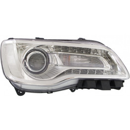 For Chrysler 300 Headlight Assembly 2015 2016 2017 | Halogen | Chrome Interior (CLX-M0-USA-REPC100366-CL360A70-PARENT1)