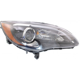 For Chrysler 200 Headlight Assembly 2011 12 13 2014 | Halogen | Black Interior | w/ Chrome Insert | S Model | Convertible/Sedan CAPA (CLX-M0-USA-REPC100318Q-CL360A70-PARENT1)